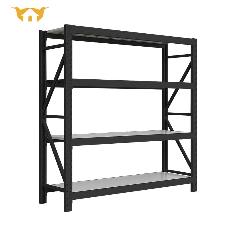 4-layer shelf - black