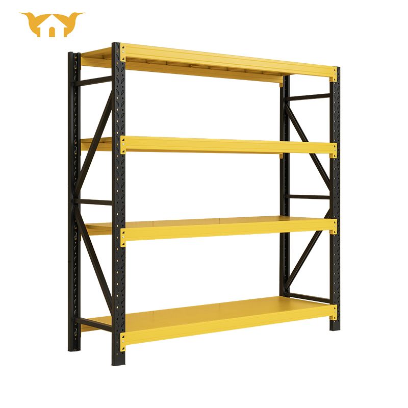 4-layer shelf - yellow