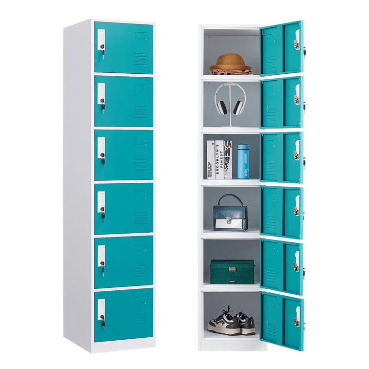 1 with 6-door locker
