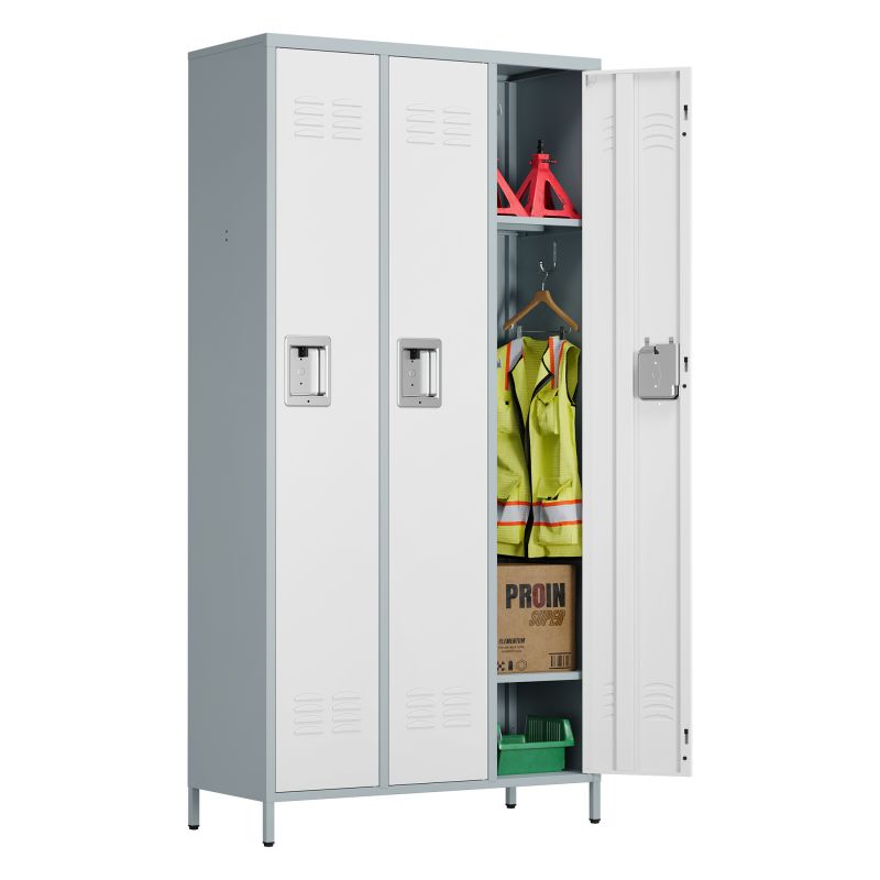 3 door Locker with standing feet