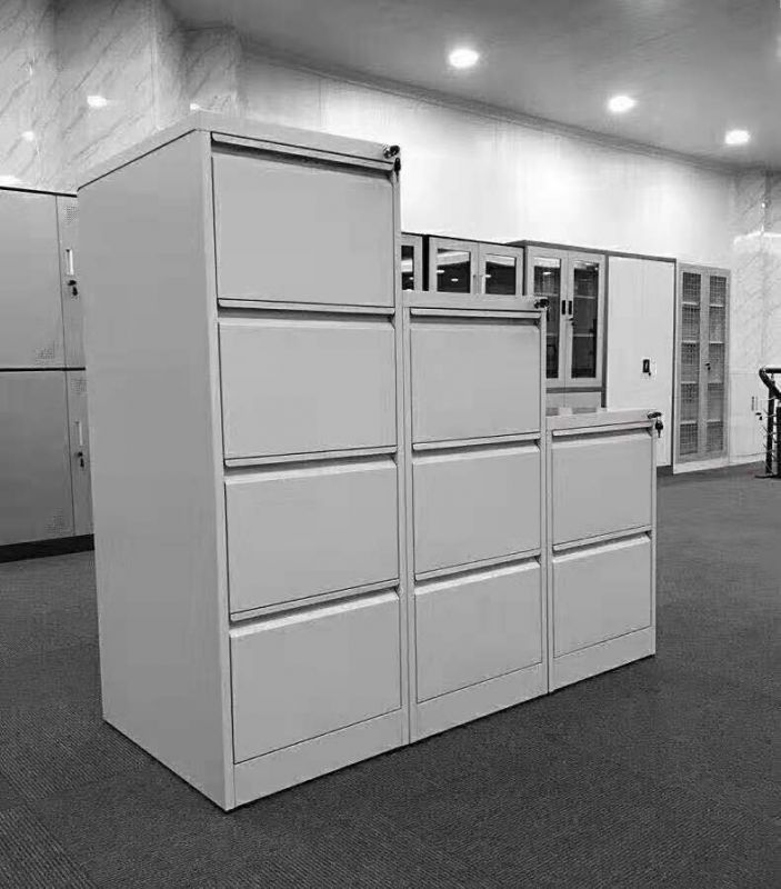 3 Drawer File Cabinet with Lock,Metal Vertical Filing Cabinets for Home Office,Heavy Duty File Storage Cabinet for Letter/Legal/A4/F4 Size File, Assembly...