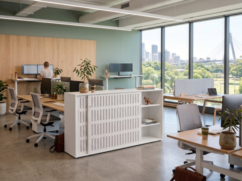 Office Furniture Sliding Door Steel Locker Filing Metal File Cabinet